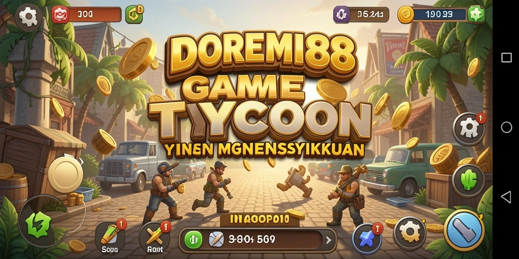 Tampilan screenshot gameplay DOREMI88 yang penuh warna dan interaktif.