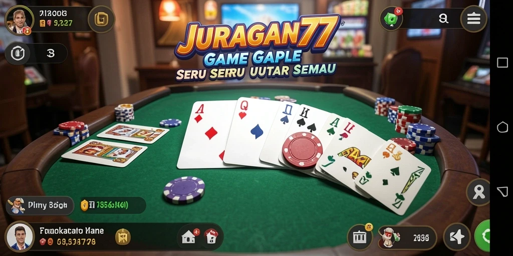 Tampilan menarik dari gameplay JURAGAN77 yang menggugah semangat bermain.