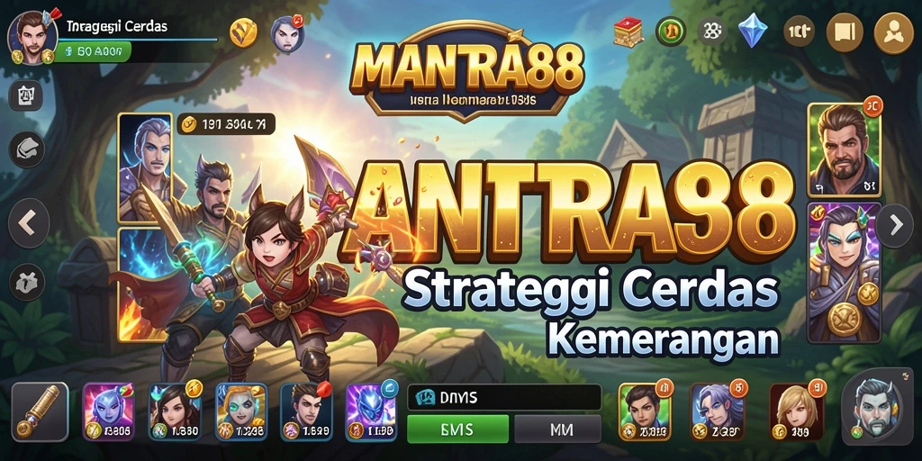 Screenshot utama MANTRA88 menampilkan gameplay yang intens dan strategis.